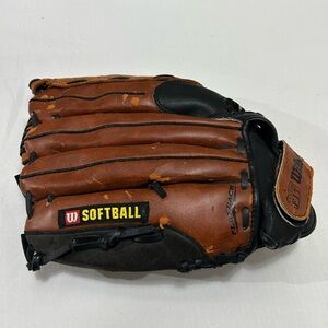 Wilson Tan and Black 13" Leather Softball Glove